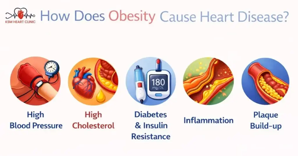 Can Obesity Cause Heart Disease